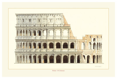Roma, Il Colosseo by Libero Patrignani Pricing Limited Edition Print image