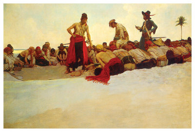 So The Treasure Was Divided by Howard Pyle Pricing Limited Edition Print image