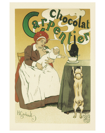 Chocolat Carpentier by Henri Gerbault Pricing Limited Edition Print image