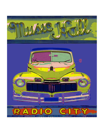 Music Hall Radio City by Irena Orlov Pricing Limited Edition Print image