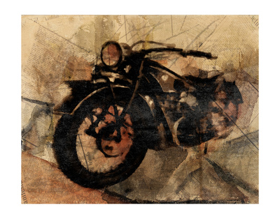 Old Motorcycle by Irena Orlov Pricing Limited Edition Print image