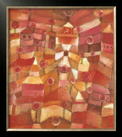 The Rose Garden by Paul Klee Pricing Limited Edition Print image