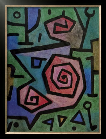 Heroische Rosen, 1938 by Paul Klee Pricing Limited Edition Print image