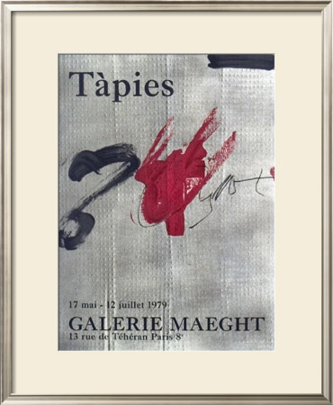 Juillet, 1979 by Antoni Tapies Pricing Limited Edition Print image