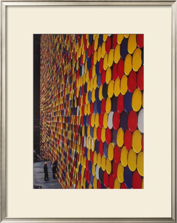 The Wall, Gasometer, Oberhausen, 1999, No. 2 by Christo Pricing Limited Edition Print image