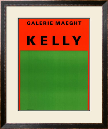 Orange Et Vert, 1964 by Ellsworth Kelly Pricing Limited Edition Print image