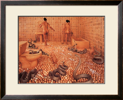 Walking On Egg Shells, 1997 by Sandy Skoglund Pricing Limited Edition Print image