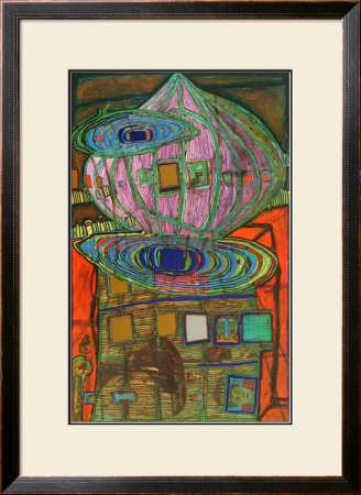 Memory Of A Painting, C.1960 by Friedensreich Hundertwasser Pricing Limited Edition Print image