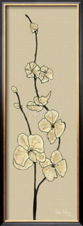 Gold Blossom Flowers by Debbie Halliday Pricing Limited Edition Print image