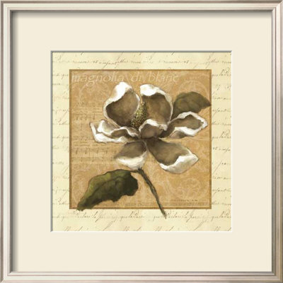 White Magnolia Square by Julie Ueland Pricing Limited Edition Print image