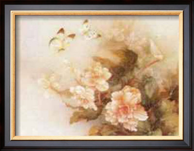 Begonia & Butterflies by Liu & Lena Pricing Limited Edition Print image