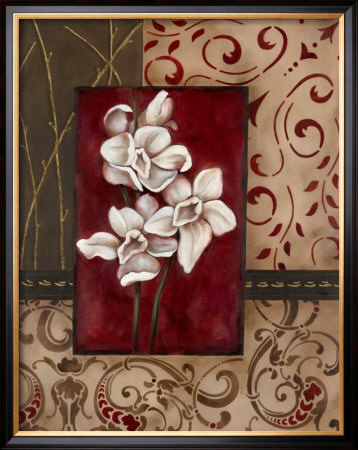 Stylized Orchid I by Carol Robinson Pricing Limited Edition Print image