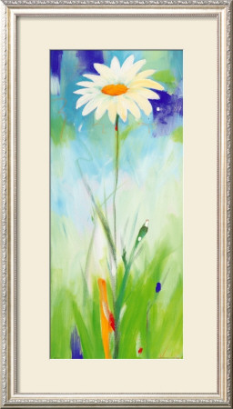 White Daisy Panel by Heinz Voss Pricing Limited Edition Print image