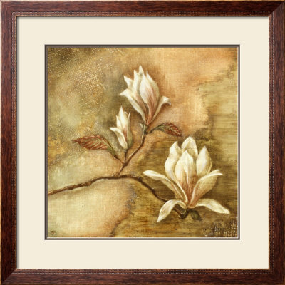 Burlap Magnolia I by Tina Chaden Pricing Limited Edition Print image