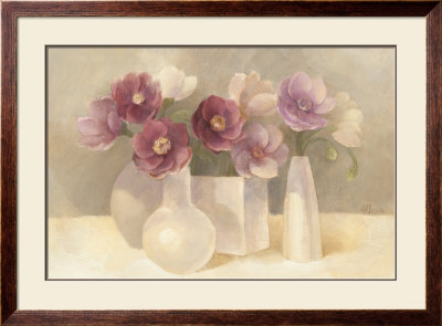 Anemones In Plum by Albena Hristova Pricing Limited Edition Print image