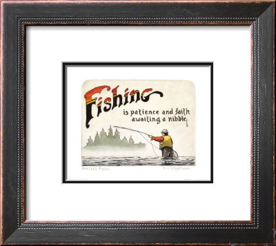Fishing, Angler's Faith by Geof Markovich Pricing Limited Edition Print image