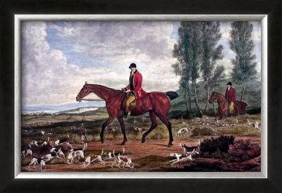 Horse Fox Hunt Ii by Timothy Blossom Pricing Limited Edition Print image