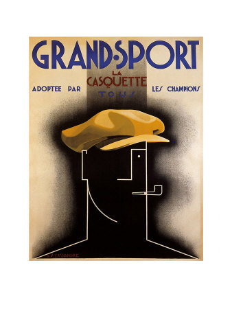 Grand Sport, C.1925 by Adolphe Mouron Cassandre Pricing Limited Edition Print image