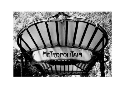 Metro Entrance, Paris by Lanio Heiko Pricing Limited Edition Print image