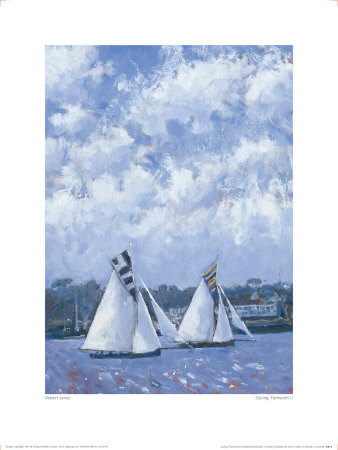 Sailing, Falmouth Ii by Robert Jones Pricing Limited Edition Print image
