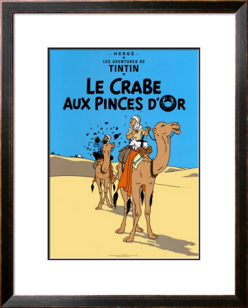 Le Crabe Aux Pinces D'or, C.1941 by Herge (Georges Remi) Pricing Limited Edition Print image