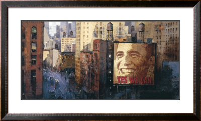 Obama: Moving Forward by Marti Bofarull Pricing Limited Edition Print image