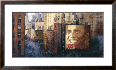 Obama: Moving Forward by Marti Bofarull Pricing Limited Edition Print image