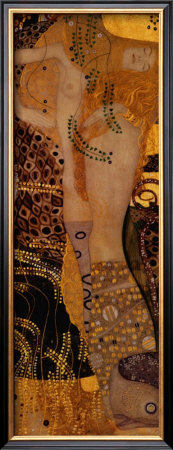 Water Serpents I, C.1907 by Gustav Klimt Pricing Limited Edition Print image