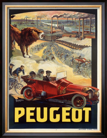 Peugeot by Leonetto Cappiello Pricing Limited Edition Print image