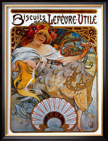 Lefevre Utile by Alphonse Mucha Pricing Limited Edition Print image