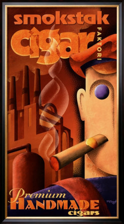 Smokstak Cigar Faktori by Michael L. Kungl Pricing Limited Edition Print image