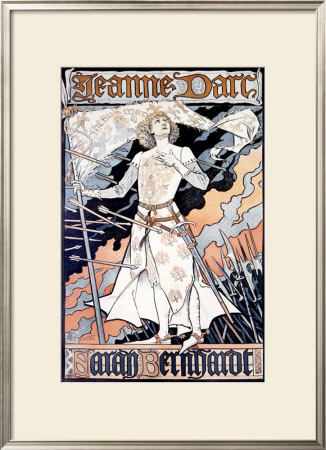 Jeanne D'arc, Sarah Bernhardt by Eugene Grasset Pricing Limited Edition Print image