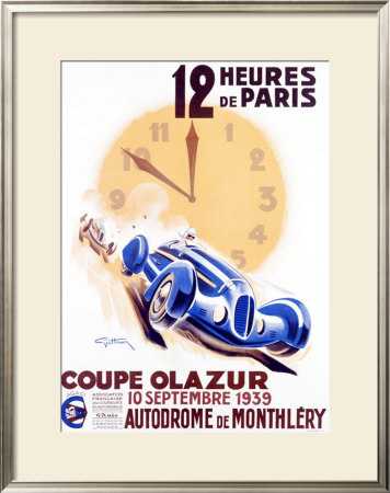 12 Heures De Paris, Coupe Olazur by Geo Ham Pricing Limited Edition Print image