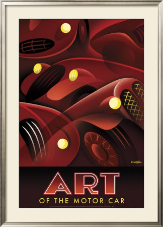 Art Of The Motor Car by Michael Crampton Pricing Limited Edition Print image