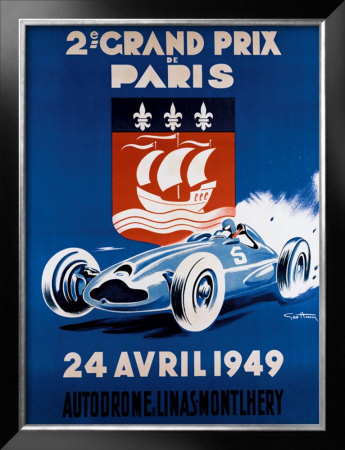 Grand Prix De Paris, 24 Avril 1949 by Geo Ham Pricing Limited Edition Print image