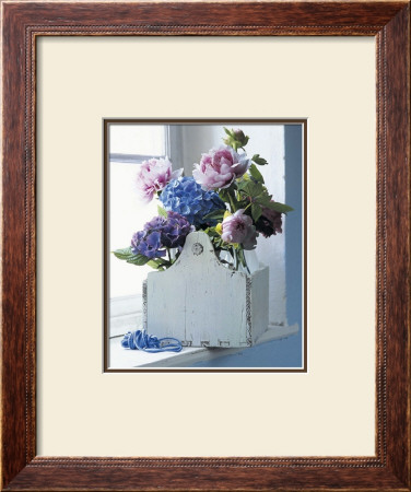 Hydrangeas And Peonies by Alena Hrbkova Pricing Limited Edition Print image