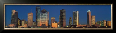 Houston, Texas by Jerry Driendl Pricing Limited Edition Print image