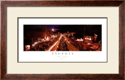 Sturgis - Main Street by Rick Anderson Pricing Limited Edition Print image