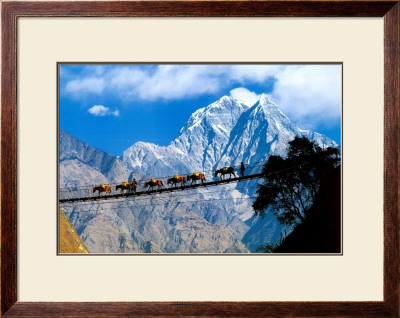 Pont Suspendu by Franck Guiziou Pricing Limited Edition Print image