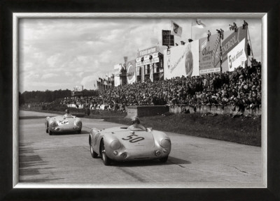 Racing, Nurburgring, 1954 by Leigh Wiener Pricing Limited Edition Print image