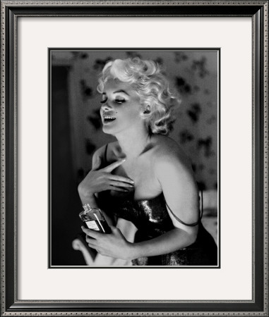 Marilyn Monroe, Chanel No.5 by Ed Feingersh Pricing Limited Edition Print image