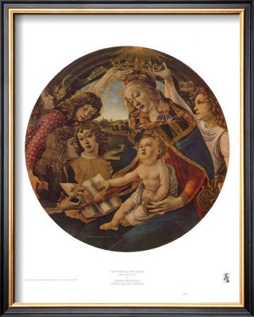 Crowning Of The Virgin by Sandro Botticelli Pricing Limited Edition Print image