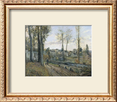 Louveciennes, C.1871 by Camille Pissarro Pricing Limited Edition Print image
