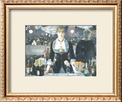 A Bar At The Folies-Bergere by Édouard Manet Pricing Limited Edition Print image