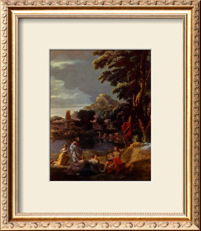 Orpheus And Eurydice by Nicolas Poussin Pricing Limited Edition Print image