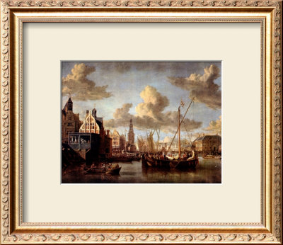 The Port Of Amsterdam by Abraham Storck Pricing Limited Edition Print image