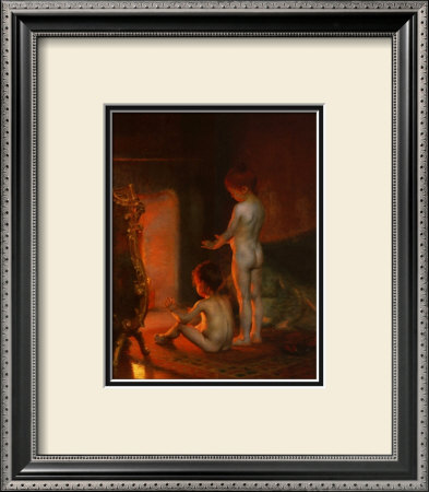 After The Bath, 1890 by Paul Peel Pricing Limited Edition Print image