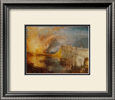 Burning Of The Houses Of Parliament by William Turner Pricing Limited Edition Print image