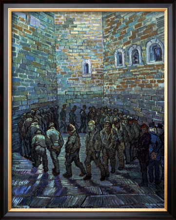 Prisoner's Exercising (After Dore) by Vincent Van Gogh Pricing Limited Edition Print image