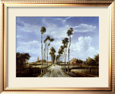 Avenue At Middelharnis by Meindert Hobbema Pricing Limited Edition Print image